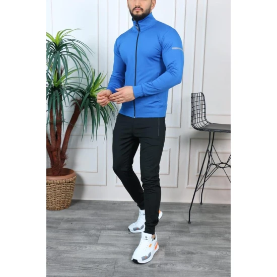 Vyriškas mėlynos spalvos sportinis komplektas Lerol PK3003 Premium