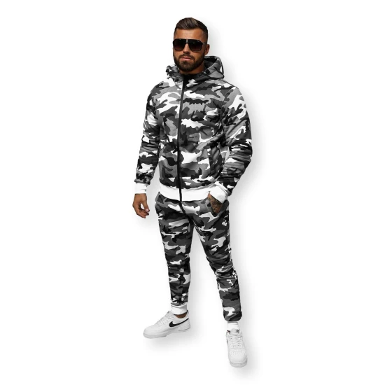 Pilkas sportinis komplektas Army O/8B159/2