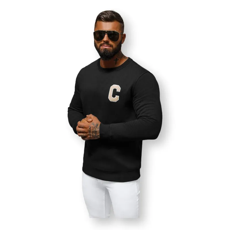 Czarny sweter Citer NB/MF2019