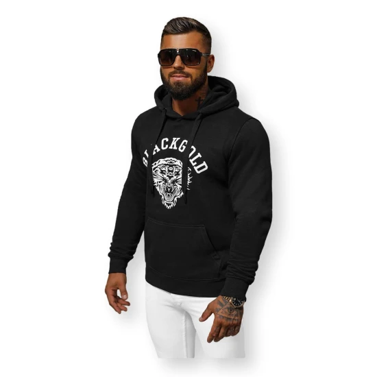 Juodas džemperis Gold NB/MF2007