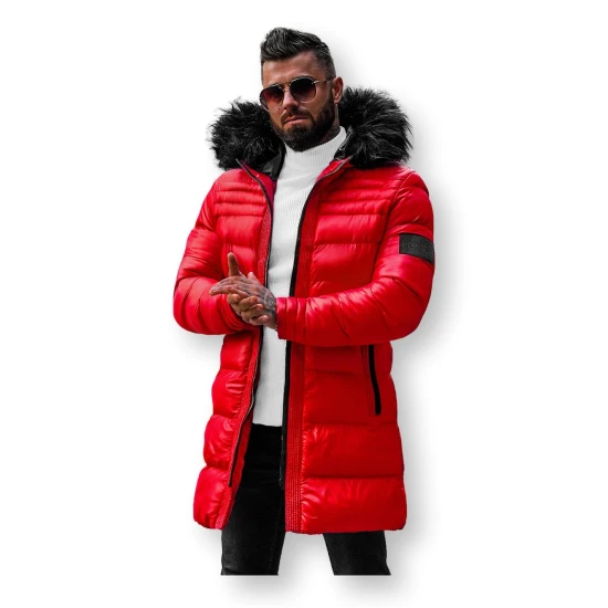 Vyriška raudona žieminė striukė Reger O/M801