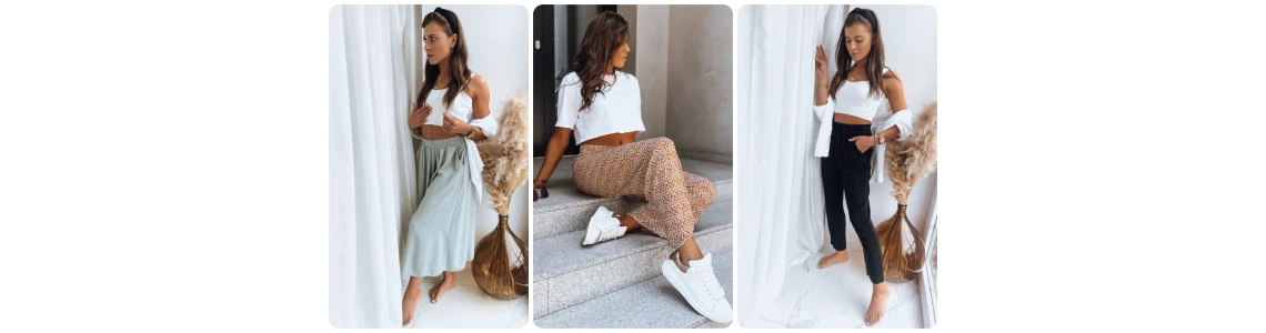 PLAČIOS KELNĖS – VASAROS TOPAS