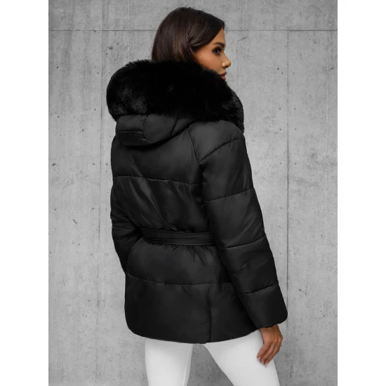 Juoda moteriška striukė Emil JS/16M9206/392Z