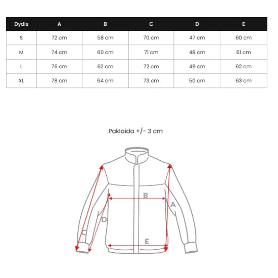 Juoda moteriška striukė Emil JS/16M9206/392Z