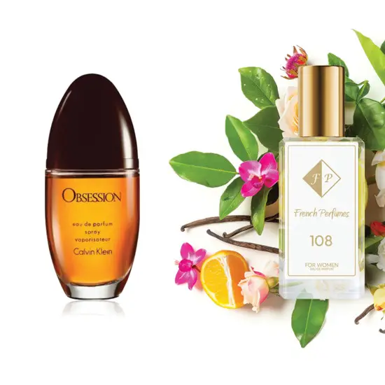 Nr108 kvepalai įkvėpti Calvin Klein - Obsession Woman 60 ml