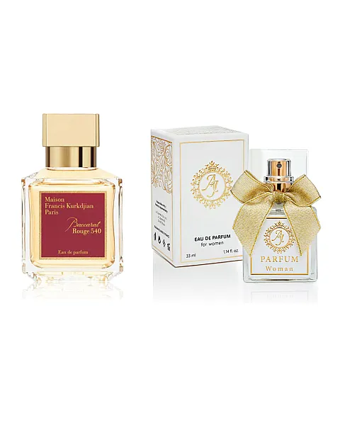 AJ Deluxe Nr135 kvepalai įkvėpti Maison Francis Kurkdjian - Baccarat Rouge 540 Edp (UNISEX) 100 ml