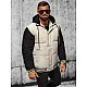 Miesten ruskea takki mustilla hihoilla Ecru JS/31M5002