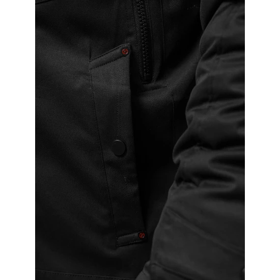 VYRIŠKA JUODA ŽIEMINĖ STRIUKĖ Onee JS/22M319/392