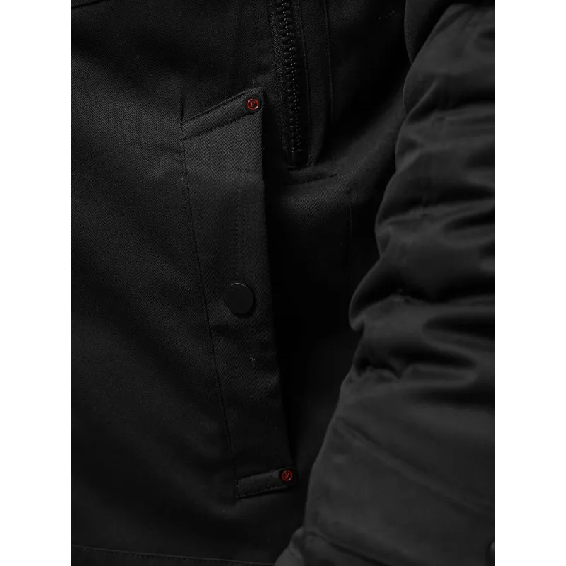 VYRIŠKA JUODA ŽIEMINĖ STRIUKĖ Onee JS/22M319/392