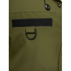 Chaki vyriška striukė su gobtuvu Žiema