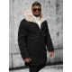 Vyriška juoda žieminė striukė su kailiu Eget JS/22M316/392