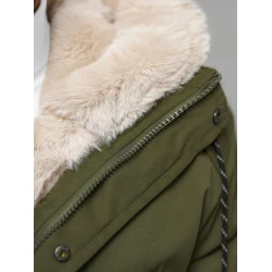 Vyriška žalia žieminė striukė zolo