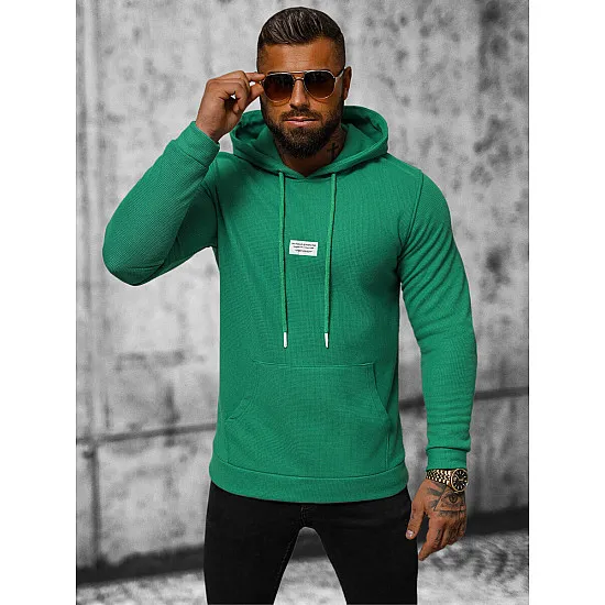 Men's green hooded jumper Merk O/TB2216