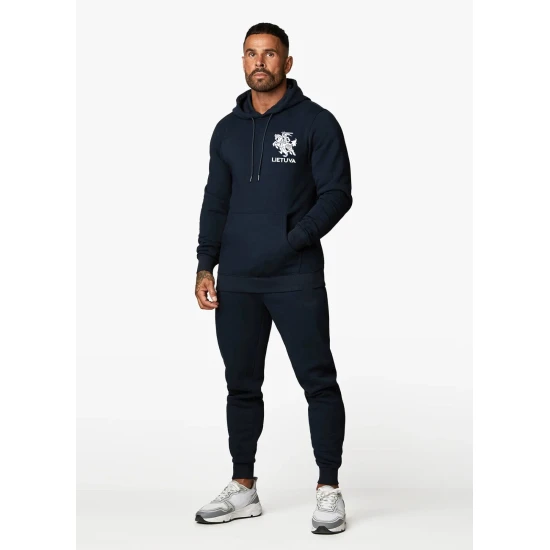 Vyriškas mėlynas komplektas su gobtuvu Lietuva PK3033 Premium