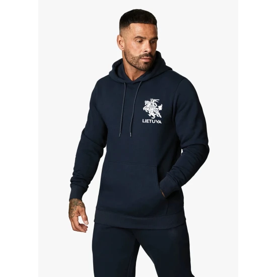 Vyriškas mėlynas komplektas su gobtuvu Lietuva PK3033 Premium