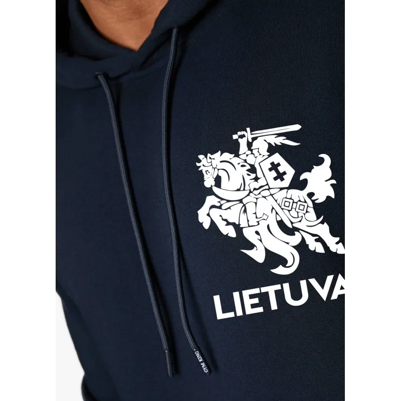 Vyriškas mėlynas komplektas su gobtuvu Lietuva PK3033 Premium