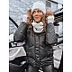 Women's black winter jacket Doran TY4082