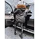 Women's black winter jacket Doran TY4082
