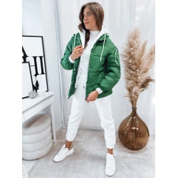 Moteriška žalia žieminė striukė Space