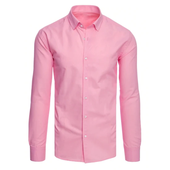 Vyriški rožinės spalvos marškiniai Zolo DX2493
