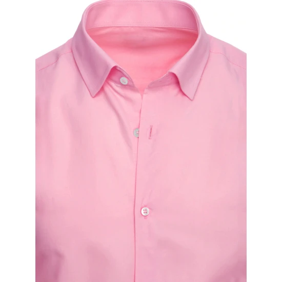 Vyriški rožinės spalvos marškiniai Zolo DX2493