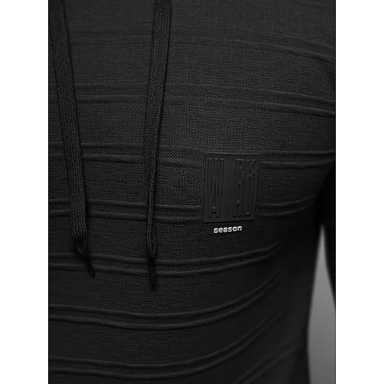 Czarny sweter męski Solar O/TB2272