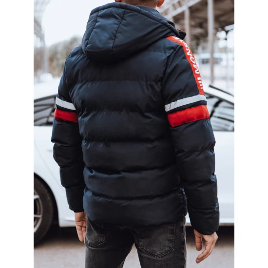 Vyriška mėlyna žieminė striukė Race TX4568