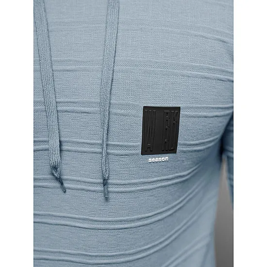 Niebieski sweter męski Solar O/TB2272