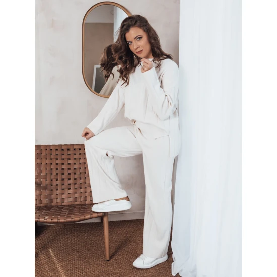 Baltas moteriškas komplektas Stevil Sportiniai kostiumai