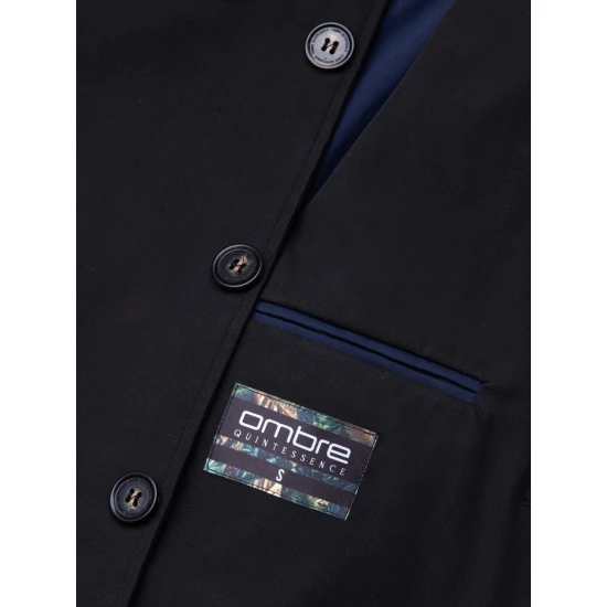 Vyriška juodos spalvos paltas Dala C269