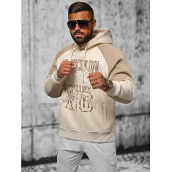 Vyriškas rusvas džemperis No Discipline