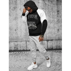 Vyriškas juodas džemperis No Discipline