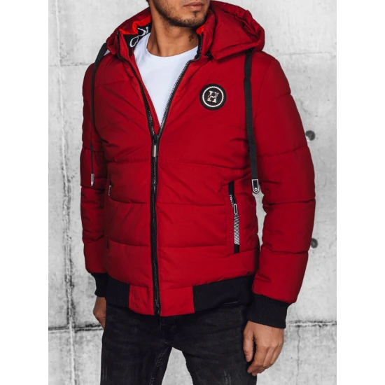 Vyriška raudona  žieminė striukė Torn TX4640