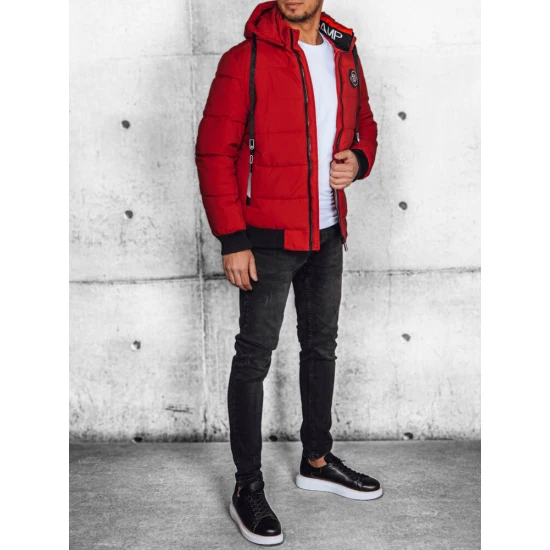 Vyriška raudona  žieminė striukė Torn TX4640