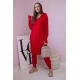 Moteriškas raudonas komplektas Donni Sportiniai kostiumai