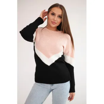 Women's tricolour jumper Loren