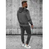 Pilkas vyriškas veliūrinis komplektas Silk JS/8C1169/29 Premium
