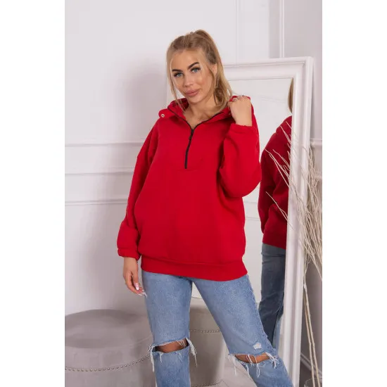 Red jumper for women Kesi 21810