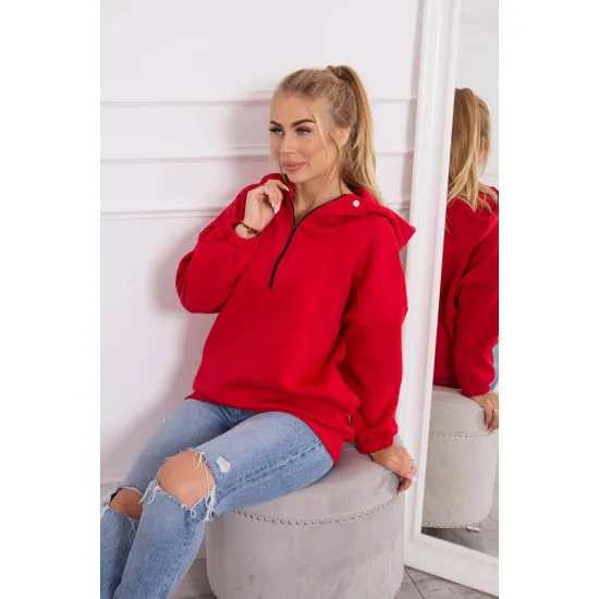 Red jumper for women Kesi 21810