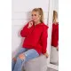 Red jumper for women Kesi 21810