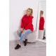 Red jumper for women Kesi 21810