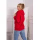 Red jumper for women Kesi 21810