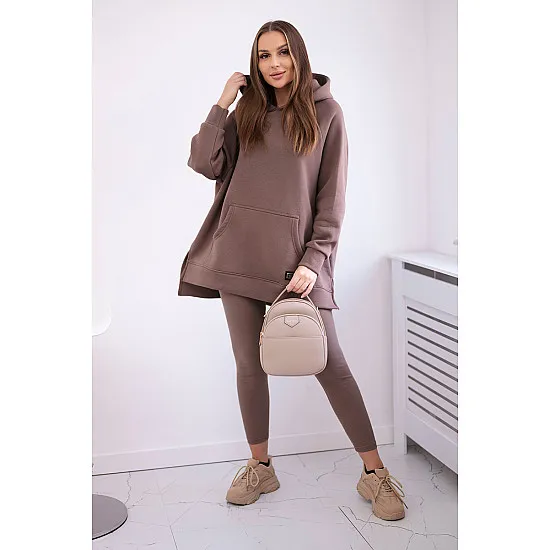Naisten ruskea rento setti Mocca 27856