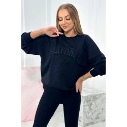 Moteriškas juodas komplektas California