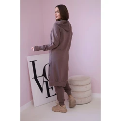 Moteriškas rudas komplektas Donni