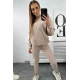 Moteriškas šviesios smėlio spalvos komplektas California 9451