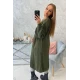 Moteriškas chaki spalvos kardiganas Longy 15416