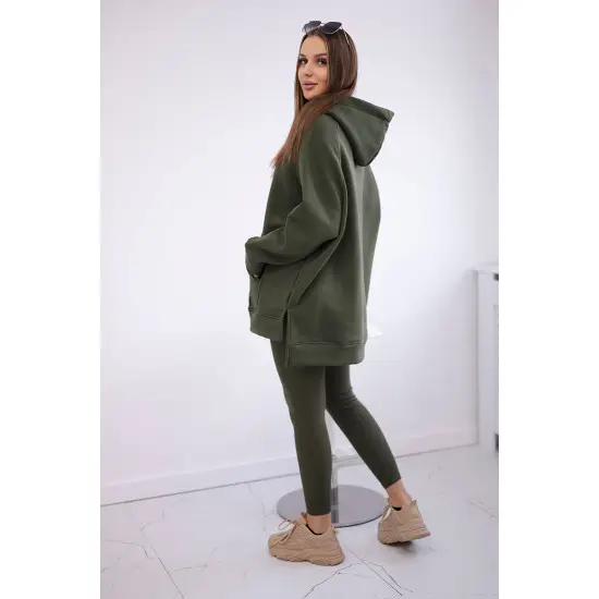 Moteriškas rusvas laisvalaikio komplektas Mocca 27856