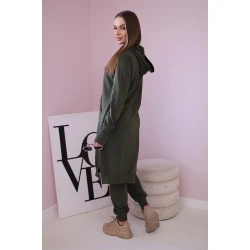 Moteriškas chaki spalvos  komplektas Donni