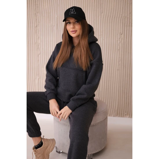 Moteriškas grafito spalvos komplektas Soni 68816